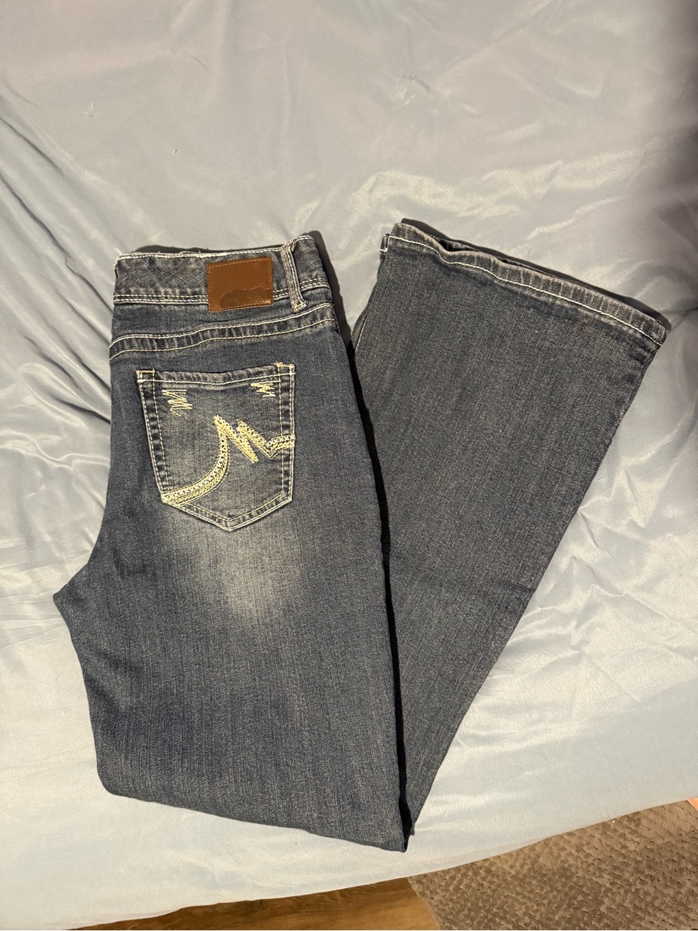 Maurices Mid-Rise Light Wash Denim Jeans